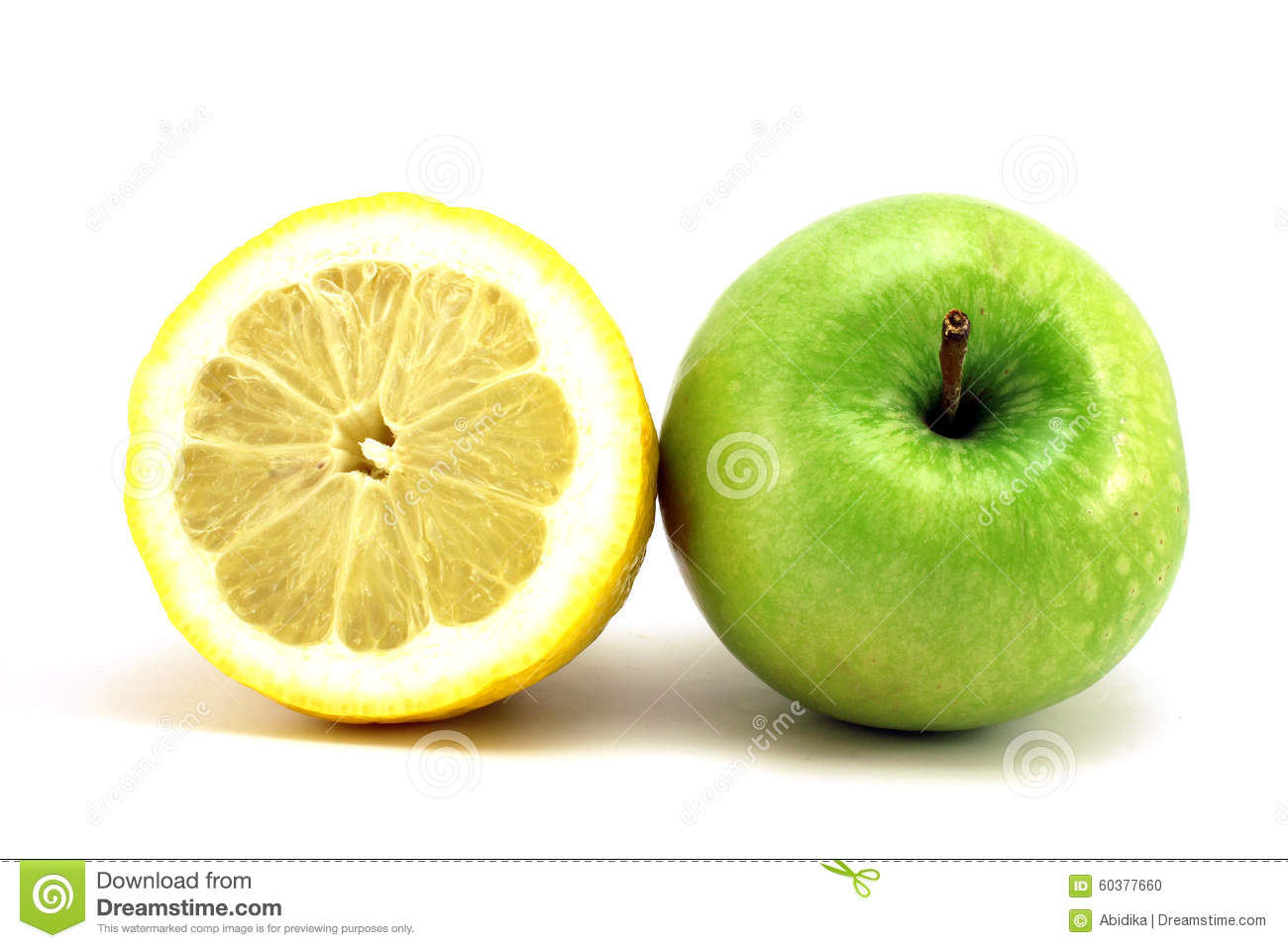 jabłko i cytryna
