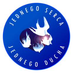 Logo fundacji Jednego Serca